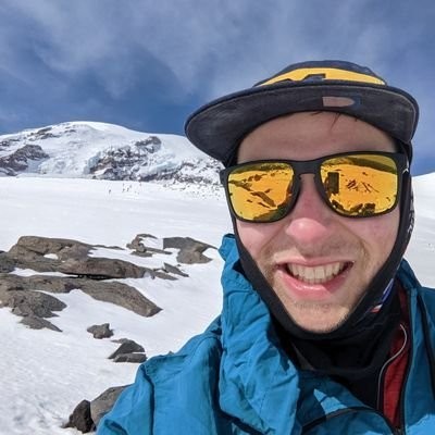 Trey Harnden on Mount Rainier